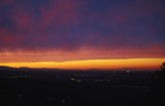 "Sundown from Coyote Peak, Santa Teresa Park"